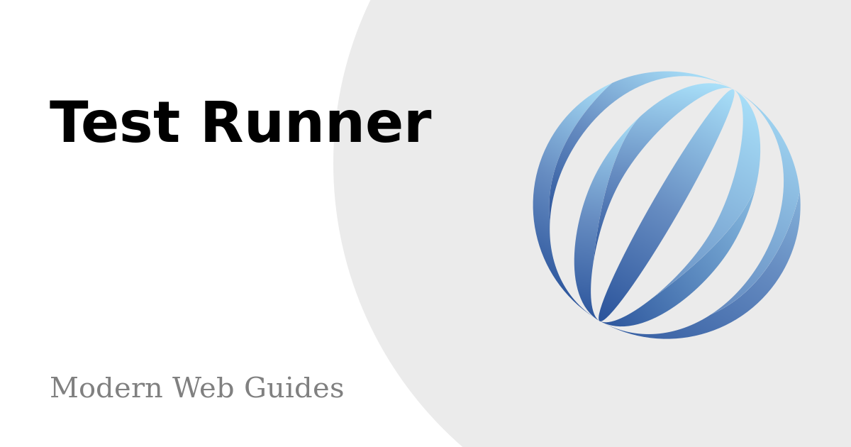 test-runner-modern-web